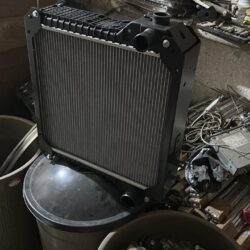 Radiador de retroexcavadora Case 420 de plástico aluminio