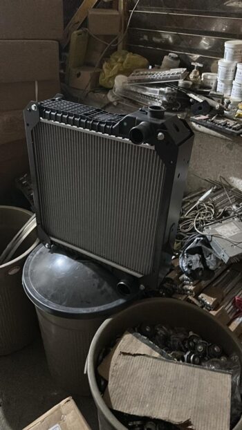 Radiador de retroexcavadora Case 420 de plástico aluminio